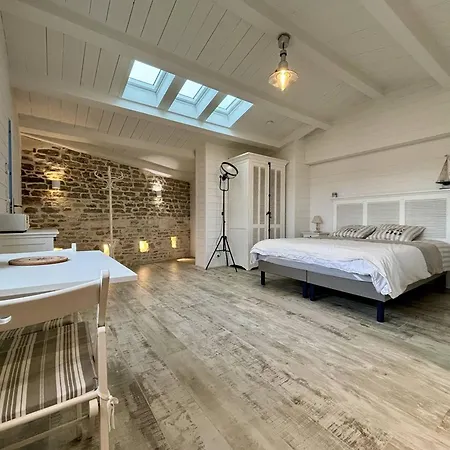 Chai Renove Avec Studio, Jardin Et Terrasse, Proche Plage Et Commerces, La Bree-les-bains. - Fr-1-246a-284 Feriehus *